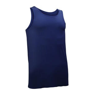 Sous-vêtements sans manches respirants pour hommes de grande taille, coton/fibre de bambou de haute qualité durable, logo personnalisé - Product Image 4