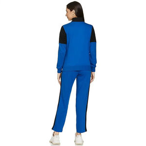 Conjunto de chándal con cremallera para Mujer de Primera calidad | Traje de jogging transpirable de dos piezas para chaqueta con cremallera de fitness y pantalones de chándal de cintura alta - Product Image 4