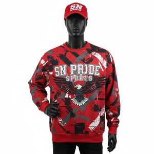 Las Mejores Sudaderas de Otoño para Hombre, 100% Algodón, Felpa, Impresión Personalizada, MOQ Bajo, Impresión Digital, Hecho en Pakistán, Venta al por Mayor - Product Image 1