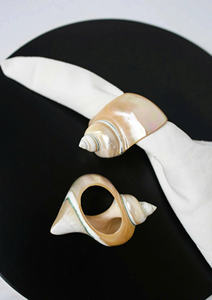 Elegante anillo de servilleta de concha de perla, soporte de ajuste de mesa de concha marina único para cenar, Exportación al por mayor a granel de Vietnam - Product Image 6