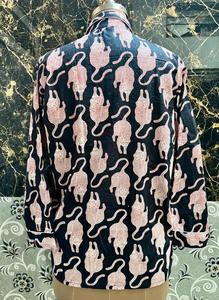 Conjunto de pijama de algodón de tigre negro, ropa de dormir suave para el verano, regalo perfecto para ella - Product Image 6