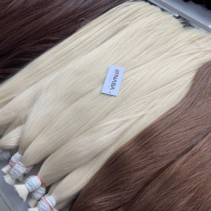 Prix d'usine 100% extensions de cheveux humains vierges alignées sur les cuticules vietnamiennes en vrac - Product Image 1