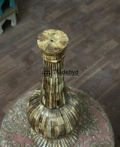 Lámpara LED E26 Moderna con Incrustaciones de Hueso Hecha a Mano, Iluminación de Mesa de Lujo para Hoteles, Villas y Hogares Tradebyd - Product Image 1