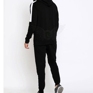 Survêtements d'hiver pour hommes sur mesure OEM, fabriqués en usine, grandes tailles, motif uni, 100 % coton, respirants, légers, design sans couture, pas chers - Product Image 4