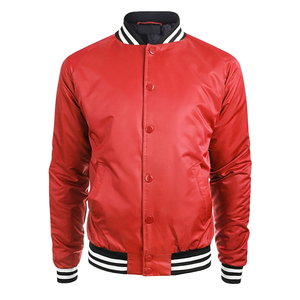 Varsity Jacket con cuello alto Temporada de invierno Apropiada - Product Image 4