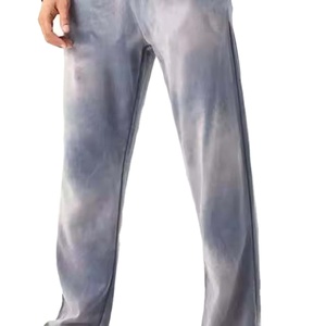 Ensemble de survêtement personnalisé avec impression en relief, coupe évasée, respirant, délavé au soleil, effet délavé à l'acide, unisexe, MADE BY HS 2026 - Product Image 3