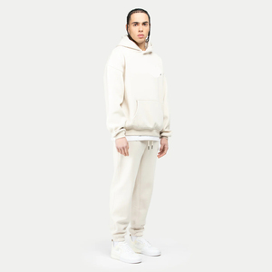 Personalizado 100% algodón 500 GSM Baggy Fleece Sudadera con capucha de gran tamaño Jogger Set Hombres 2 piezas Sweatsuit Invierno Chándales de alta calidad - Product Image 3