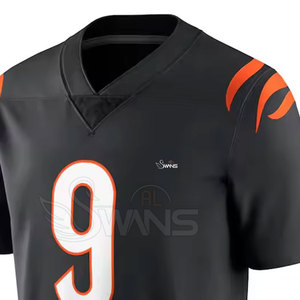 Camiseta de Fútbol Americano de Alta Calidad, Personalizada, Transpirable, de Manga Corta, Nuevo Diseño - Product Image 4