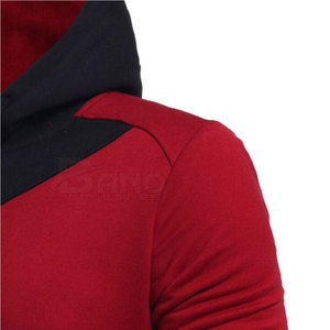 Top vente XS taille hommes Super qualité sweats à capuche Collection automne solide imprimé Super polaire tissu Logo personnalisé prix de gros - Product Image 6