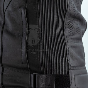 Veste de moto en cuir véritable de haute qualité, service OEM, design personnalisé, respirante, coupe-vent, légère, style 2025 - Product Image 5