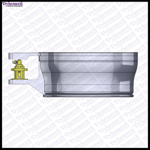 Série de ressorts pneumatiques à membrane Dynemech DMAS-BL4 - Product Image 2