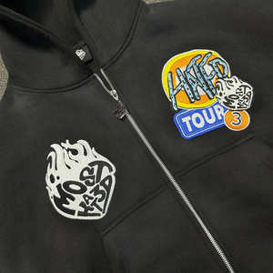 Sweat-shirt en coton lourd de haute qualité, personnalisable, streetwear pour hommes, logo OEM, sweat-shirts personnalisés pour hommes - Product Image 2