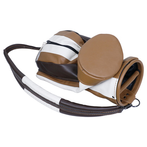 Club de Golf ligero de lujo, bolsa de transporte de cuero auténtico dominical, correa ajustable, Material de lona de alta calidad, personalizable - Product Image 6