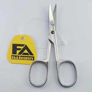High Quality Professional Nail <b>Scissor</b> Stainless Steel Curved Blade Cuticle <b>Scissors</b> Sharp Blade - Product Image 3