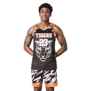 High Quality Breathable Plus <b>Size</b> <b>Basketball</b> Uniform with Custom Logo 100% Polyester Fabric Comfortable Design - Product Image 1