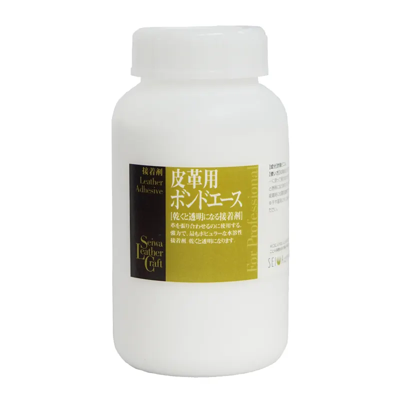 Discontinued---MADE IN JAPAN SEIWA Leather Bond Ace Strong Adhesive for Leather and Fabric Bonding 500ml