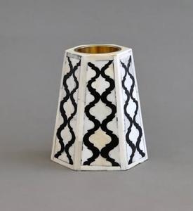 Brûleur d'encens moderne de luxe avec incrustation d'os Diffuseur d'aromathérapie pour hôtel, villa et maison de qualité supérieure - Product Image 5