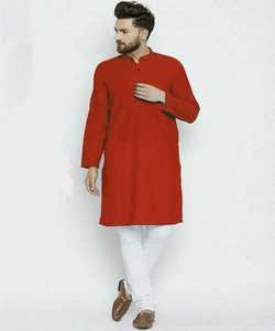 Ropa de recepción de aspecto atractivo Camisa de manga larga de algodón Listo para usar Precio de ritmo barato Fabricación al por mayor Ropa étnica - Product Image 4