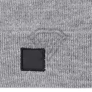 <b>Top</b> Seller Winter Knit Stretch Beanie <b>Hat</b> with Warm Cuffed Cap OEM Design Bobble Cap for Men and Women Customized - Product Image 4