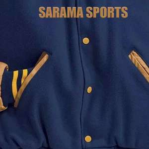 Chaqueta Universitaria Reversible de Lana Transpirable para Hombre, Venta al por Mayor, Parches Bordados Personalizados, Cuello Alto, Oferta de Invierno - Product Image 3