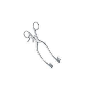 พรีเมี่ยม Adson cerebellum retractor สแตนเลสเครื่องมือผ่าตัดสำหรับความแม่นยำในขั้นตอนการผ่าตัดระบบประสาทและการใช้ทางการแพทย์ - Product Image 4