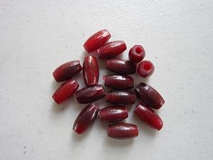 Faizacraft cuentas de hueso talladas a mano en varios tamaños Con agujeros para diseñadores de joyas y tiendas de cuentas de hueso de buey de camello de búfalo - Product Image 4