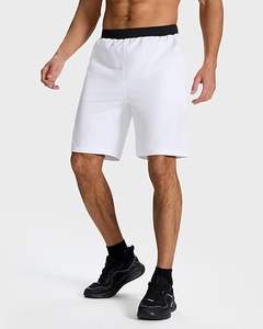 Short de course de luxe pour hommes de haute qualité 100% coton Services ODM fabriqués en usine avec étiquette personnalisée solide - Product Image 2