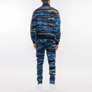 Chándal de Sublimación Personalizado para Hombre y Mujer, Unisex, OEM, Cierre Completo, Secado Rápido, Ropa Deportiva Ajustada, Logotipo Personalizado, 100% Poliéster Transpirable - Product Image 4