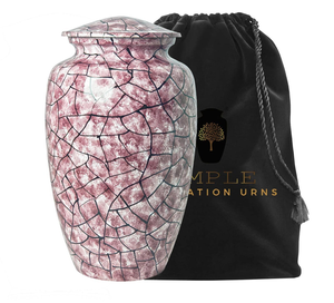 Urnas de cremación de metal Premium Urnas de cremación conmemorativas de aluminio Premium Recuerdo Juegos completos grabables a prueba de fugas disponibles - Product Image 2