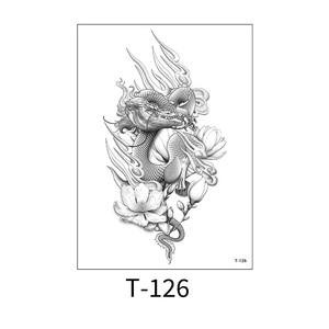 Nuevo diseño mano brazo impermeable divertido tatuajes temporales para hombres y mujeres - Product Image 2