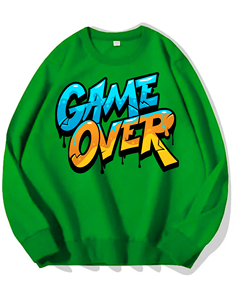 High Quality <b>Men</b> Sweatshirt Streetwear Oversized Cotton Fleece Heavyweight Crewneck <b>Pullover</b> Custom Logo Winter Wear Supplier - Product Image 4