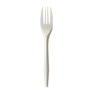 Boardwalk 5.51 In. Long White Disposable Polypropylene <b>Plastic</b> Fork Cutlery Mediumweight <b>Wrapped</b> 1000/Carton for Parties - Product Image 2