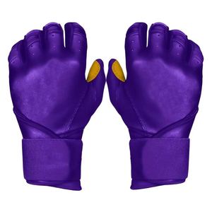 Guantes de bateo de béisbol antideslizantes con muñequera de ajuste cómodo y espalda ventilada para un agarre de precisión de tiempo de juego máximo - Product Image 4