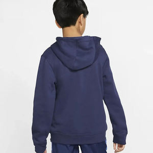 Sweat à capuche brodé pour bébé garçon de haute qualité 2025, manches longues, décontracté, en polaire, pour l'automne, tissu personnalisé, coton biologique - Product Image 4