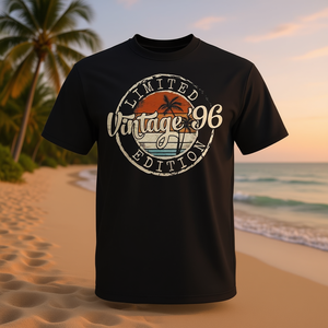 T-shirt vintage del 1996 per il 29° compleanno, personalizzabile, regalo promozionale per una persona di 29 anni - Product Image 3