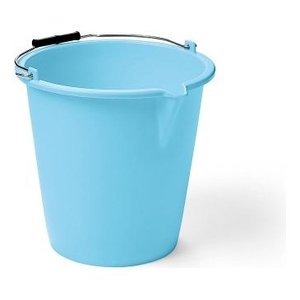 SH1030170MH Portable 17Lt Blue Spout Cleaning Trolley <b>Folding</b> Plastic <b>Bucket</b> with Water Usage for Mop <b>Bucket</b> - Product Image 1