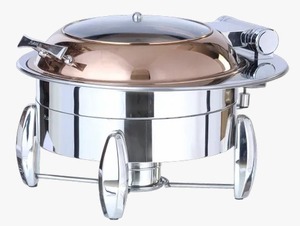 WindGuard Fold Away Chafing Dish Frame Copper Vein warmer buffet inox food - Product Image 6