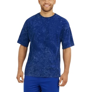 เสื้อยืดลายฟอกสีสไตล์เรโทรทรงโอเวอร์ไซส์ลำลองแนวสตรีทแฟชั่น ระบายอากาศได้ดี ผลิตโดย BS 2026 - Product Image 1