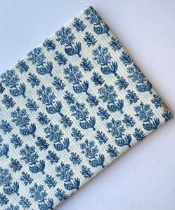 100%Cotton Handmade Block Printed Fabric Handcrafted Jaipur Traditional Eco Friendly Breathable Block Print Cotton Fabric - Product Image 4