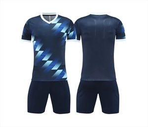 Maillot de football 7V7 pour hommes, uniforme de football respirant en polyester et coton mélangés, toutes saisons, personnalisé de haute qualité, à prix réduit - Product Image 5