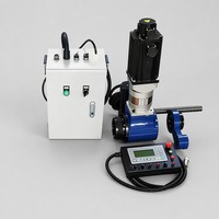 Machine d'alésage horizontale automatique CNC avec garantie de 3 ans, moteur de broche 2,3 kW pour alésage et soudage intégrés, usage industriel