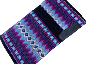 Tapis de selle Comfort Plus Western Show en laine extra néo-zélandaise pour l'entraînement et les spectacles - Product Image 5