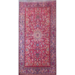 Alfombra Persa Tradicional de Najafabad, Hecha a Mano con Lana Natural, 13'11'' X 10'0'', Panr0013 - Product Image 1