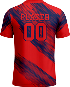 ชุดฟุตบอล ชุดยูนิฟอร์มฟุตบอล เสื้อฟุตบอลแบบกำหนดเอง เสื้อฟุตบอลและกางเกงขาสั้น ชุดยูนิฟอร์มทีมฟุตบอล แบบซับลิเมชั่น - Product Image 2