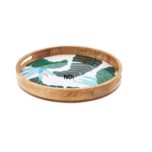 ถาดเสิร์ฟอาหารทำจากโลหะใช้ในห้องครัวถาดเสิร์ฟอาหารมื้อเช้าแบบปรับแต่งได้ - Product Image 4