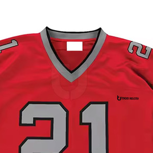 Ensembles de maillot de football américain respirant de qualité supérieure à vendre en ligne - Product Image 5