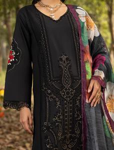 Spring and Summer <b>Long</b> Sleeve Women Casual <b>Dress</b> New <b>Eid</b> Women <b>Dresses</b> Salwar Kameez Sets With Printing Design - Product Image 3