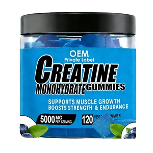 120 étiquettes personnalisées pour pré-entraînement, protéines de lactosérum, créatine monohydrate en poudre, nutrition sportive optimale, gommes à la créatine pour booster les muscles - Product Image 1