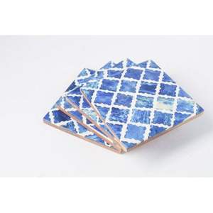 Juego de posavasos clásicos de pantalla de escritorio para accesorios de cocina con incrustaciones de hueso, juego de posavasos increíble ecológico, superventas - Product Image 5