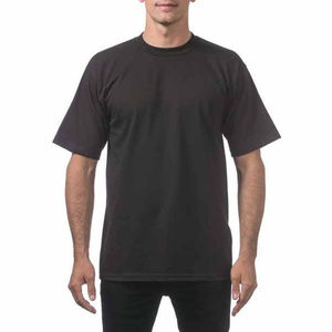 T-shirt personnalisé Pro Club Heavyweight pour homme, en coton, à manches courtes, col rond, grandes tailles, t-shirts pour homme en taille oversize 2026 - Product Image 1